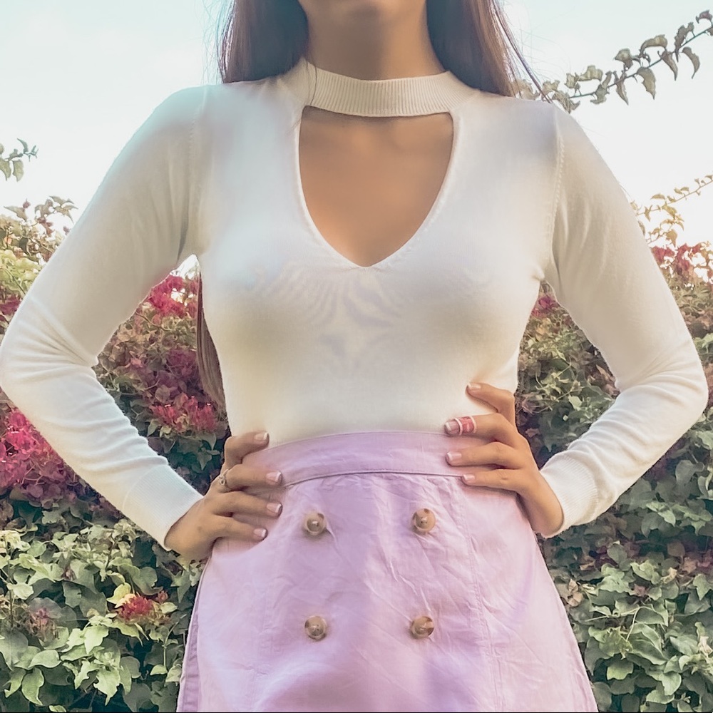 White long sleeve
